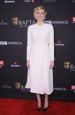 GRETA GERWIG at Bafta Los Angeles Tea Party in Los Angeles 01/06/2018