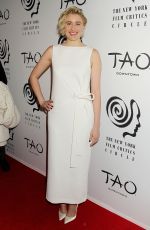 GRETA GERWIG at New York Critics