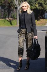 GWEN STEFANI Arrives at a Church in Los Angeles 01/14/2018