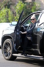 GWEN STEFANI Arrives to Church in Los Angeles 01/07/2018