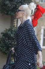 GWEN STEFANI Arrives to Church in Los Angeles 01/07/2018