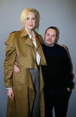 GWENDOLINE CHRISTIE at Louis Vuitton Menswear Fall/Winter 2018/2019 Fashion Show in Paris 01/18/2018