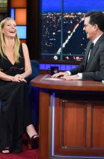 GWYNETH PALTROW at Late Show with Stephen Colbert 01/25/2018