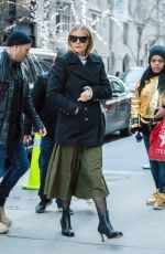 GWYNETH PALTROW Leaves Late Show with Stephen Colbert in New York 01/25/2018