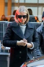 GWYNETH PALTROW Leaves Late Show with Stephen Colbert in New York 01/25/2018