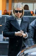 GWYNETH PALTROW Leaves Late Show with Stephen Colbert in New York 01/25/2018