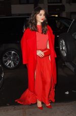 HAILEE STEINFELD Arrives at Carbone in New York 01/27/2018