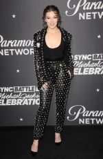 HAILEE STEINFELD at Lip Sync Battle Live: A Michael Jackson Celebration in Los Angeles 01/18/2018