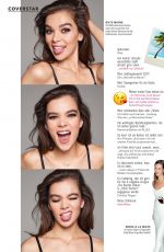 HAILEE STEINFELD in Cosmopolitan Magazine, Germany February 2018