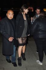 HAILEE STEINFELD Leaves Republic Records Party in New York 01/26/2018