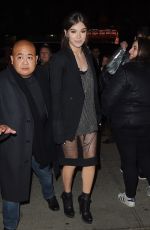 HAILEE STEINFELD Leaves Republic Records Party in New York 01/26/2018