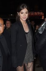 HAILEE STEINFELD Leaves Republic Records Party in New York 01/26/2018