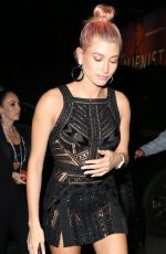 HAILEY BALDWIN Arrives at Chateau Marmont in West Hollywood 01/07/2018