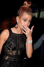 HAILEY BALDWIN Arrives at Chateau Marmont in West Hollywood 01/07/2018