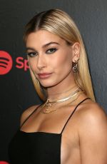 HAILEY BALDWIN at 2018 Spotify Best New Artists Party in New York 01/25/2018