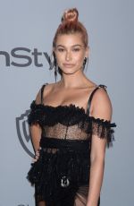 HAILEY BALDWIN at Instyle and Warner Bros Golden Globes After-party in Los Angeles 01/07/2018