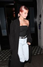HAILEY BALDWIN Leaves Craig