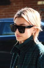 HAILEY BALDWIN Leaves Pressed Juice in Los Angeles 01/11/2018