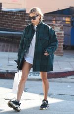 HAILEY BALDWIN Leaves Pressed Juice in Los Angeles 01/11/2018