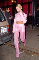 HAILEY BALDWIN Leaves Republic Records Party in New York 01/26/2018