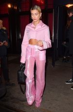 HAILEY BALDWIN Leaves Republic Records Party in New York 01/26/2018