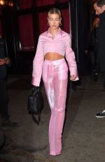HAILEY BALDWIN Leaves Republic Records Party in New York 01/26/2018