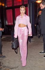 HAILEY BALDWIN Leaves Republic Records Party in New York 01/26/2018