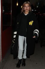 HAILEY BALDWIN Night Out in New York 01/26/2018