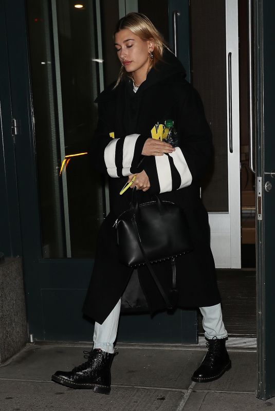 HAILEY BALDWIN Night Out in New York 01/26/2018