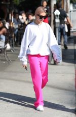 HAILEY BALDWIN Out for Breakfast at Urth Caffe in West Hollywood 01/12/2018