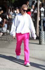 HAILEY BALDWIN Out for Breakfast at Urth Caffe in West Hollywood 01/12/2018