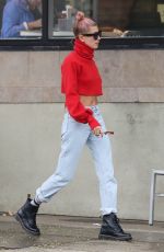 HAILEY BALDWIN Out for Coffee in Los Angeles 01/08/2018