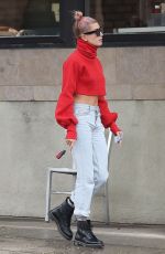 HAILEY BALDWIN Out for Coffee in Los Angeles 01/08/2018
