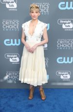 HALEY BENNETT at 2018 Critics’ Choice Awards in Santa Monica 01/11/2018
