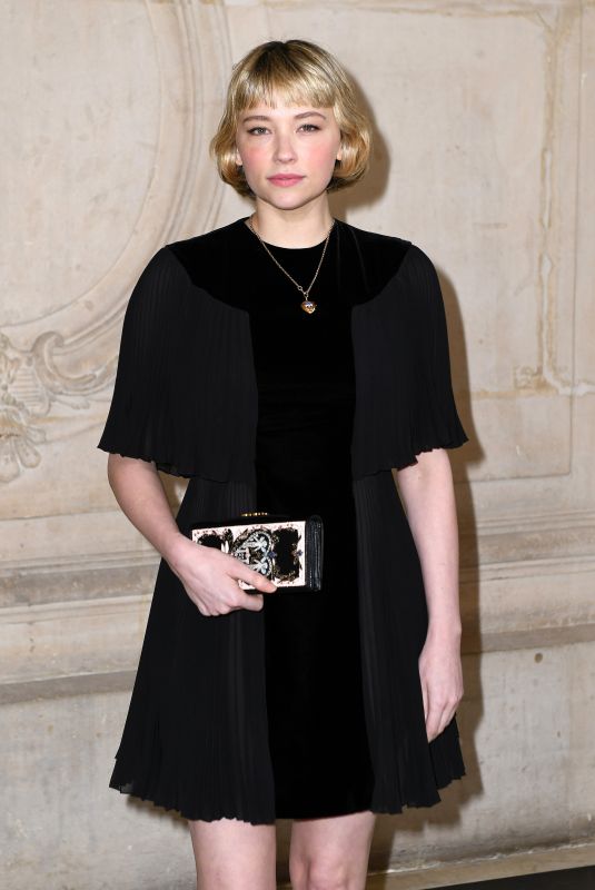 HALEY BENNETT at Cristian Dior Show at Spring/Summer 2018 Haute Couture Fashion Week in Paris 01/23/2018