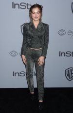HALEY LU RICHARDSON at Instyle and Warner Bros Golden Globes After-party in Los Angeles 01/07/2018