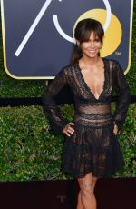 HALLE BERRY at 75th Annual Golden Globe Awards in Beverly Hills 01/07/2018