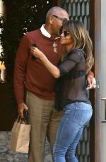 HALLE BERRY Out for Lunch at Cecconi