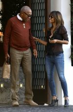 HALLE BERRY Out for Lunch at Cecconi
