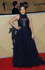 HANNAH ZEILE at Screen Actors Guild Awards 2018 in Los Angeles 01/21/2018