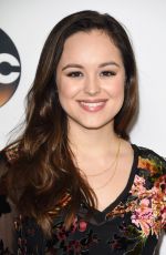 HAYLEY ORRANTIA at ABC All-star Party at TCA Winter Press Tour in Los Angeles 01/08/2018