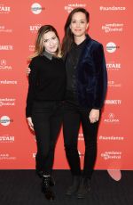HAYLEY PAPPAS and ALEXANDRIA BOMBACH at On Her Shoulders Premiere at 2018 Sundance Film Festival 01/20/2018