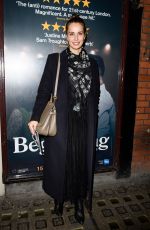 HEIDA REED at Beginning Opening Night at Ambassadors Theatre in London 01/23/2018