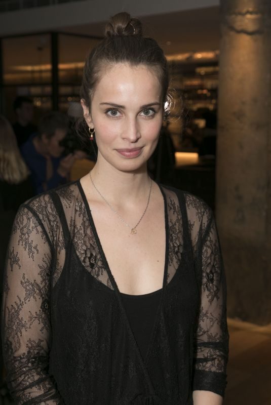HEIDA REED at Beginning Opening Night at Ambassadors Theatre in London 01/23/2018