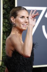 HEIDI KLUM at 75th Annual Golden Globe Awards in Beverly Hills 01/07/2018