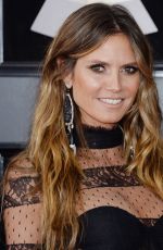 HEIDI KLUM at Grammy 2018 Awards in New York 01/28/2018