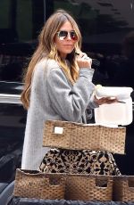 HEIDI KLUM Out for Lunch in Los Angeles 01/19/2018