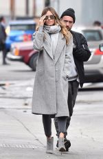 HEIDI KLUM Out for Lunch in Los Angeles 01/19/2018