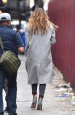 HEIDI KLUM Out for Lunch in Los Angeles 01/19/2018