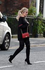 HELEN FLANAGAN at Crystal Clear Spa in Liverpool 01/25/2018